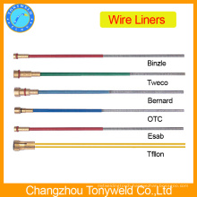 mig welding torch parts Binzel wire liner 0.8-1.0